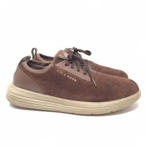 Cole Haan Grand Sport Journey Mens Size 10 (M) Shoes Brown Suede Casual Sneakers