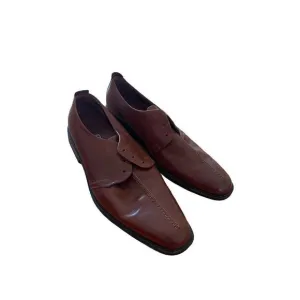 Cole Haan Mens Brown Leather Beckett Split Toe Oxford Dress Shoes Size 13M