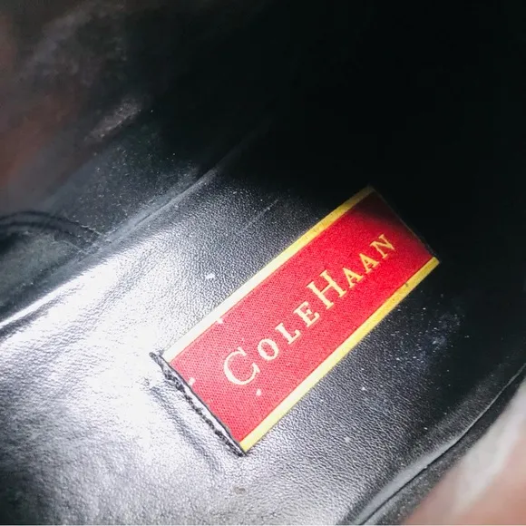 Cole Haan men’s Leather Ankle Boots
