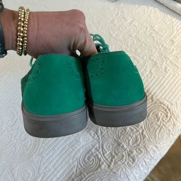 Cole Haan Shoes | Cole Haan Bergen Mens Size 10.5 Wingtip Oxfords Shoes Green