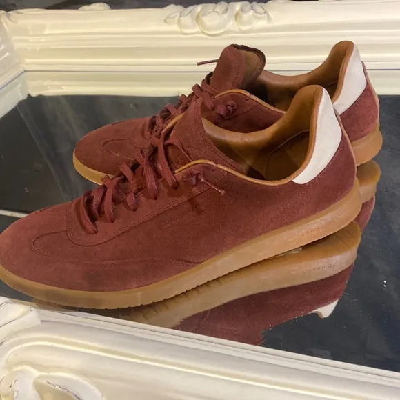 Cole Haan, suede, and leather shoes