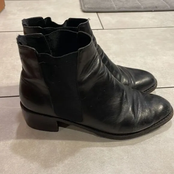 Cole Haan woman’s black ankle boots
