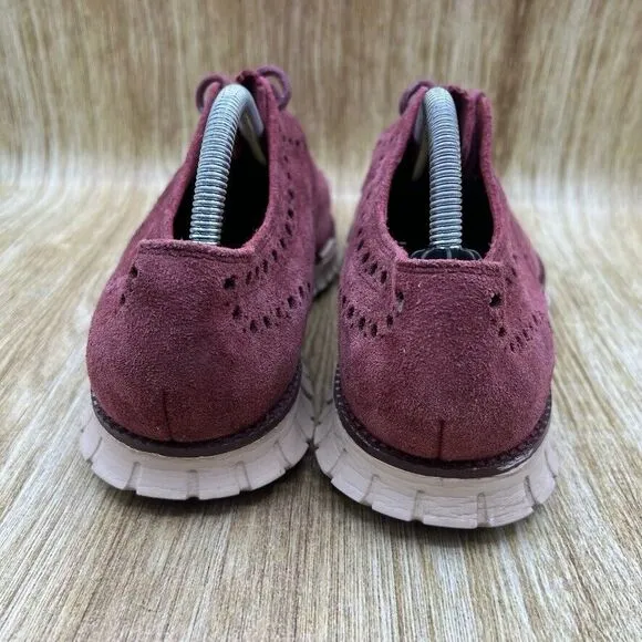 Cole Haan Zerogrand Oxford Men's Size 9.5 M Wing‎ Suede Wingtip Shoes C12983