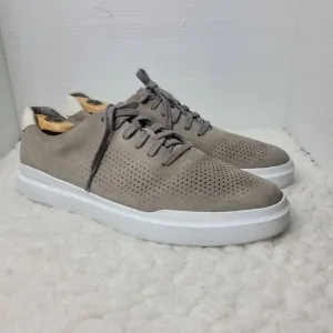 Cole Haan GrandPrø Rally Laser Cut Mens Size 11.5 Sneaker Tan Suede Shoes