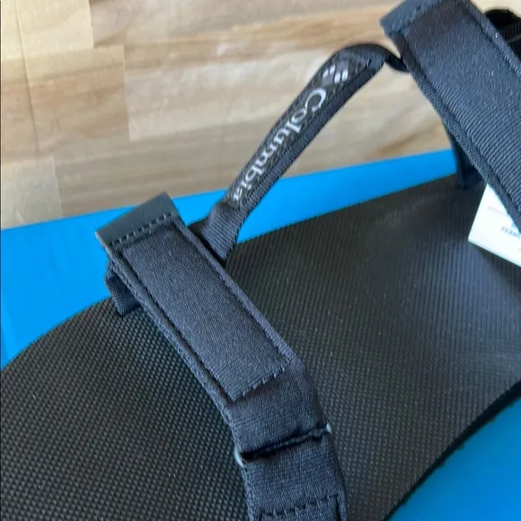 Columbia Black Sport Sandals with Sturdy Sole