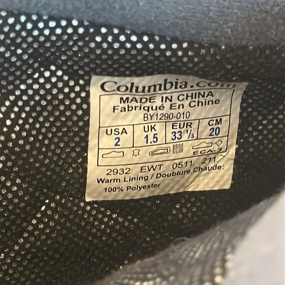 COLUMBIA ⭐️ Bugaboot omni heat snow boots