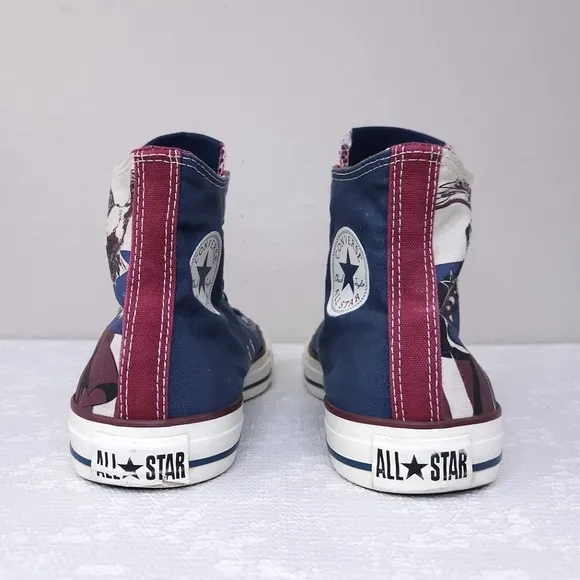 CONVERSE Chuck Taylor DC Superman Split Panel Sneakers Men's 8.5 (W 10.5)