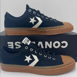 Converse Men's A08847CSTAR PLAYER 76 OXAll CONVERSE Black and Brown Sneakers
