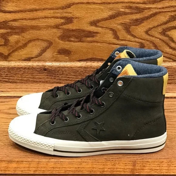 Converse One Star Player Suede Hi Hot Cocoa Soba Shoes