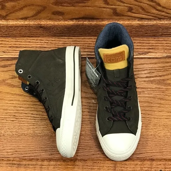 Converse One Star Player Suede Hi Hot Cocoa Soba Shoes