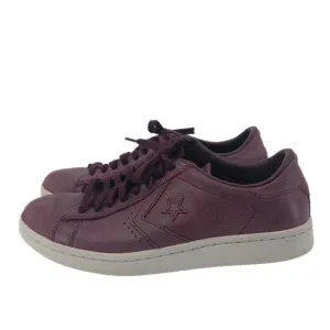 Converse Red-Pink Athletic Leather Sneakers | Men's Size 8.5