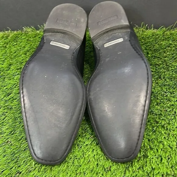COPY - Magnanni Frederico Black Leather Cap Toe Derby