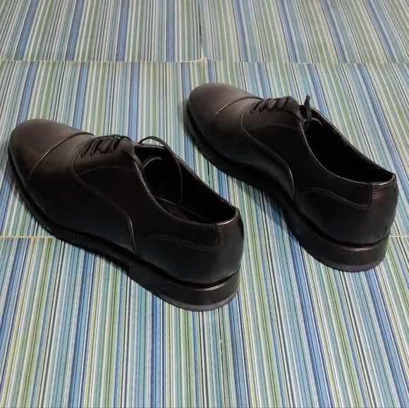 COPY - Suitsupply men's black Oxford leather shoes