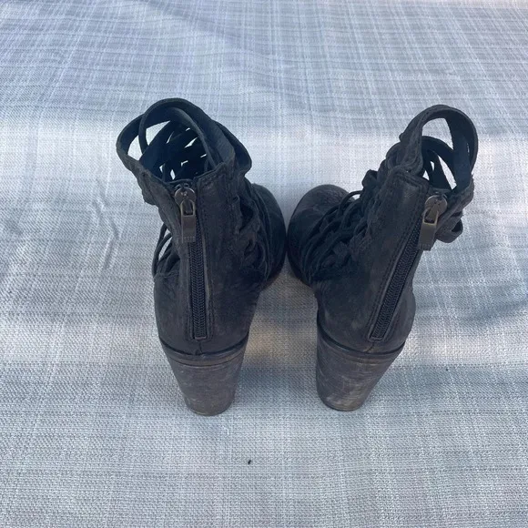 COPY - Womens Free People Braided Ankle Booties - Sz. 38 = 8