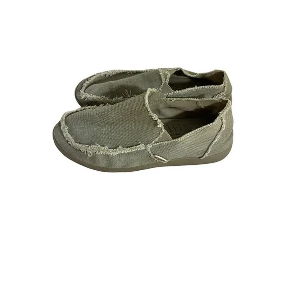 Crocs Santa Cruz Men's Canvas Slip On Shoes Loafers - 9