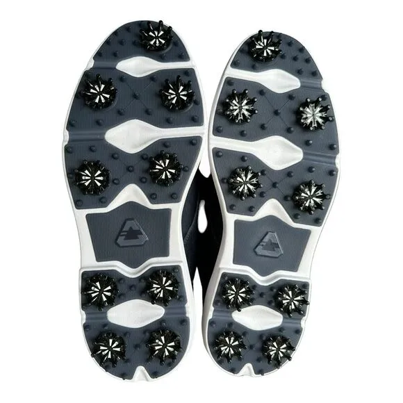 Cuater Travis Mathew Golf Shoes‎ Size 10.5 Navy Blue Leather The Legend 4MR214