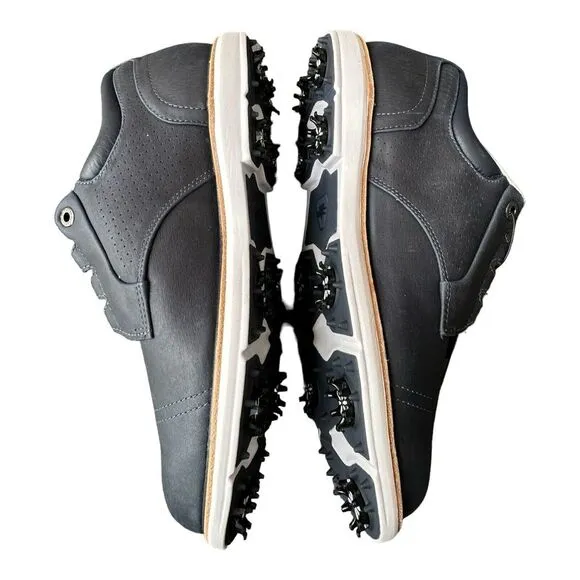 Cuater Travis Mathew Golf Shoes‎ Size 10.5 Navy Blue Leather The Legend 4MR214