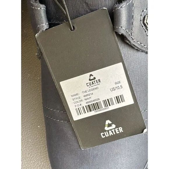 Cuater Travis Mathew Golf Shoes‎ Size 10.5 Navy Blue Leather The Legend 4MR214