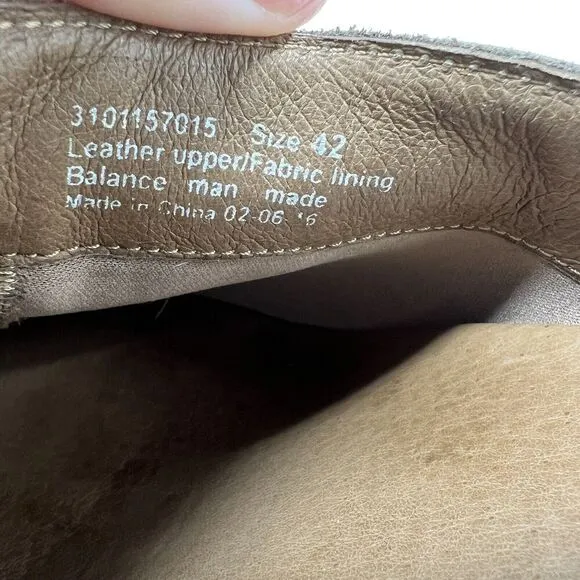 Dansko Deni Clog Mule Slip On Leather Fringe Shoes EU 42 Women’s Size 11.5-12