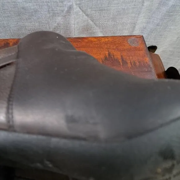 Dansko leather boots brown Womens size 41  (10.5 - 11) ankle booties