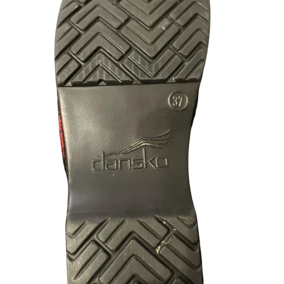 Dansko Professional Aztec Southwestern Native Tapestry Clogs EU 37 US 6.5-7