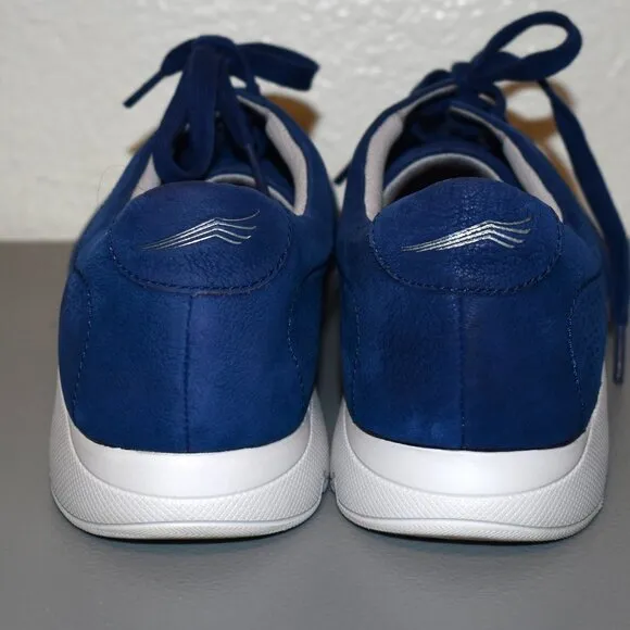 Dansko Women's Alissa Blue Leather Athletic Shoes Sz 41(10.5-11)