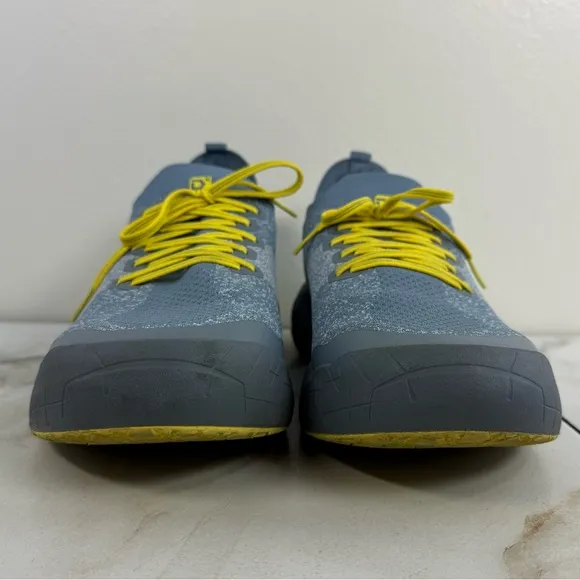 Decker X Lab Men's Teal Blue Yellow Sneakers Running Shoes, Sz 13