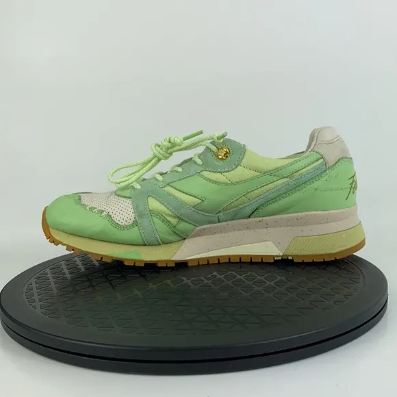 Diadora x Featire N9000 Pistachio Ice Cream Green Running Shoes Men's Size 10