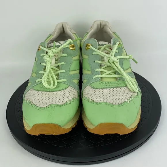 Diadora x Featire N9000 Pistachio Ice Cream Green Running Shoes Men's Size 10