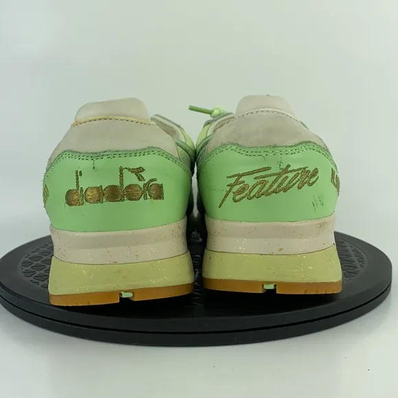 Diadora x Featire N9000 Pistachio Ice Cream Green Running Shoes Men's Size 10