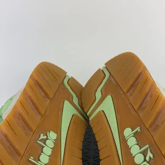Diadora x Featire N9000 Pistachio Ice Cream Green Running Shoes Men's Size 10