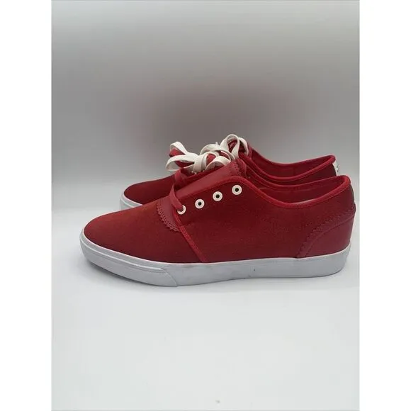 DIAMOND SUPPLY CO. Capital - Red Suede - Men's Skateboard‎ Shoes [10.5]