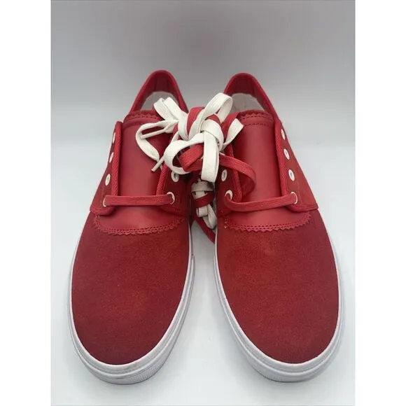 DIAMOND SUPPLY CO. Capital - Red Suede - Men's Skateboard‎ Shoes [10.5]