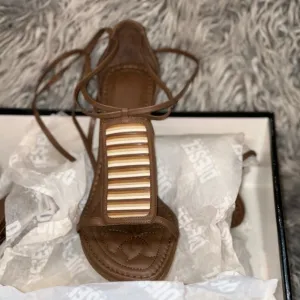 Diesel Women's Brown Strappy Sandals