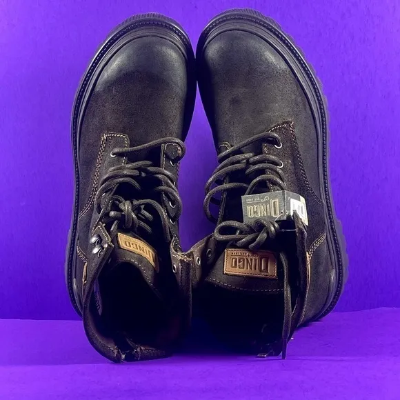 DINGO Men's Brown High Country Leather Boot Shoe Size 11.5 NWT