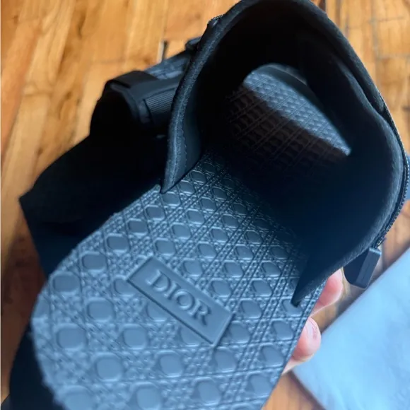 Dior Black Sandals for Men