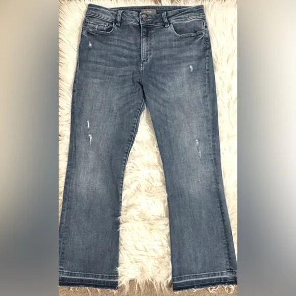 DL1961 ‘Bridgette’ Cropped Bootcut Jean in Alma Wash Size 30
