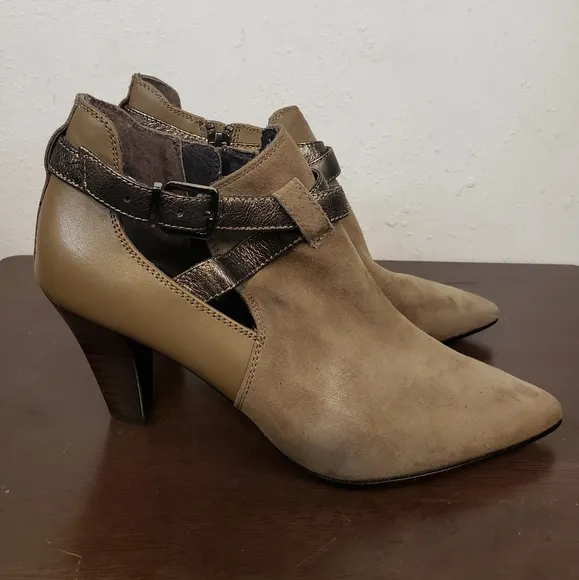 Donald J. Pliner Ankle Boots with Straps