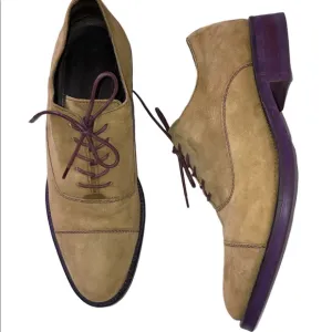 Donald J Pliner Suede Oxford Shoes