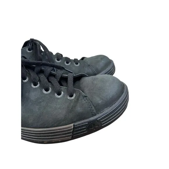 Dr. Doc Martens Farrell Shoes Suede Leather AW004 Men's 12 US M Black Sneakers