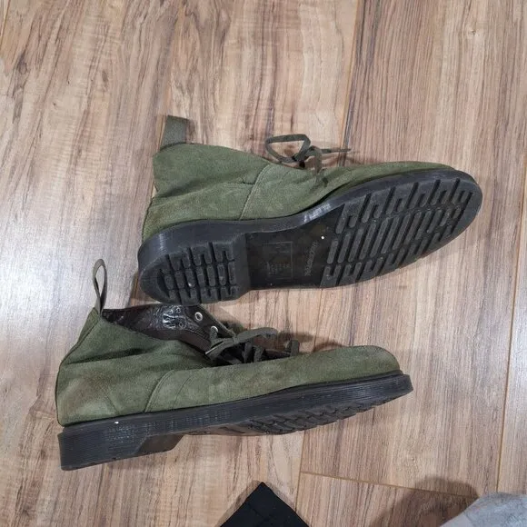 Dr Marten Church Green Suede Shoes size 13