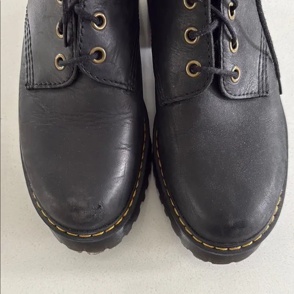 Dr. Marten’s Black 1460 Lace-Up Ankle Boots
