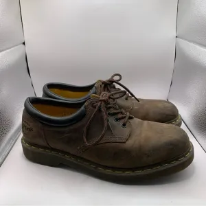 Dr. Martens Brown Leather Oxfords Lace Up Shoes. Men’s Size 12M Y2K F3