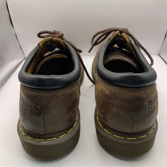Dr. Martens Brown Leather Oxfords Lace Up Shoes. Men’s Size 12M Y2K F3