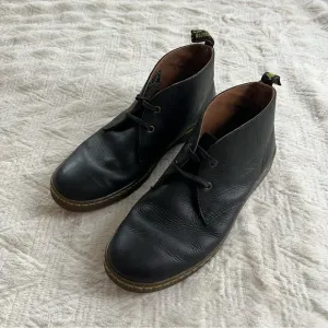 Dr Martens Cabrillo Black Leather Desert Ankle Boots