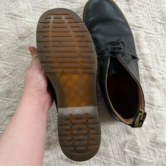 Dr Martens Cabrillo Black Leather Desert Ankle Boots