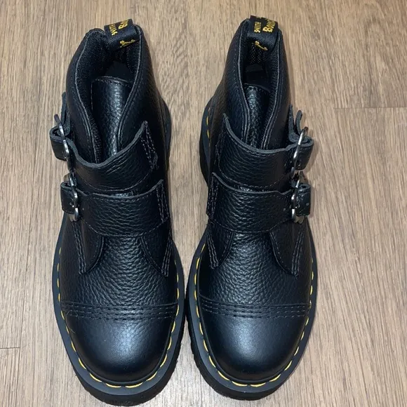 Dr. Martens Devon Flower Ankle Boots
