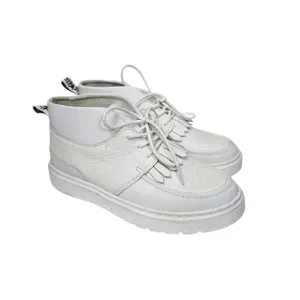 Dr. Martens Jemima Venice Aunt Sally White Leather Chukka Boots 7