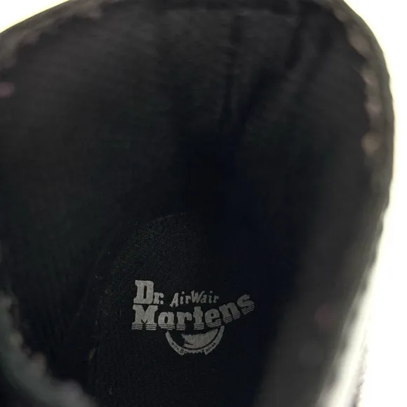 Dr. Martens Junior Devon Bex Leather Ankle Boots Kids Size 2 Star Buckles