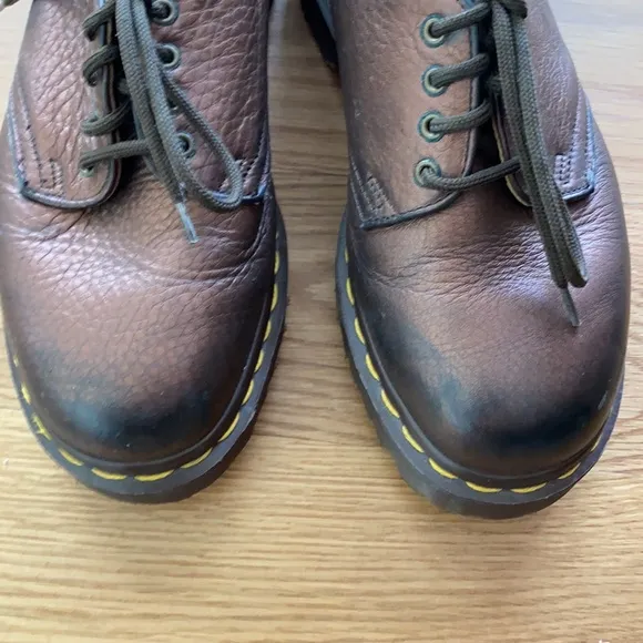 Dr Martens Leather Oxfords Kids 4 Womens 5 Low Top